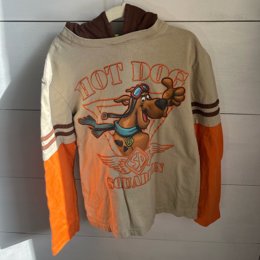 Scooby-Doo "Hot Dog Squadron" Long Sleeve Shirt